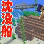 【カズクラ】イルカに付いてったら沈没船発見！！マイクラ実況 PART268