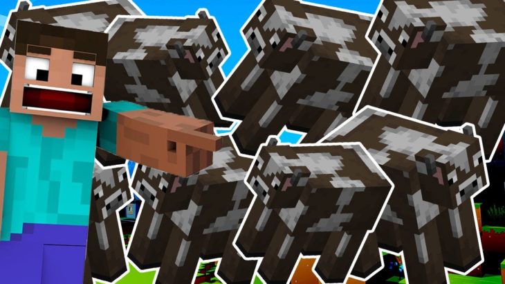 マインクラフトで増えすぎる牛をどうしようか – Minecraft #7