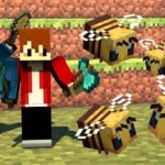 マインクラフトの最新アップデートで追加された「ハチ」を捕まえに行く男達 – Minecraft Part17
