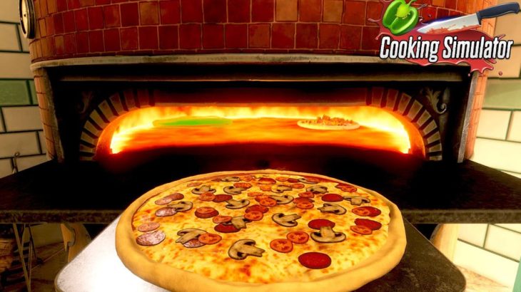 超本格お料理ゲームで「ピザ🍕」を生地から作ったらハプニングだらけだった【Cooking Simulator】