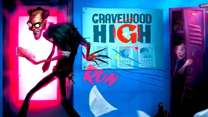 最恐の教師が徘徊する学校からの脱出ホラーゲーム「Gravewood High」