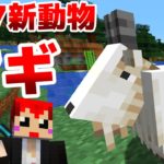 【マイクラ1.17】新MOB｢ヤギ｣のレアドロップが激ムズ!!【赤髪のとも】