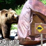 危険すぎる「クマに襲われるキャンプゲーム」で爆笑する男たち【 Camping Simulator 】
