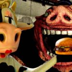 怪奇現象が起きまくる不気味なバーガー屋でバイトするホラーゲームが怖すぎる【 Happy’s Humble Burger Farm 】