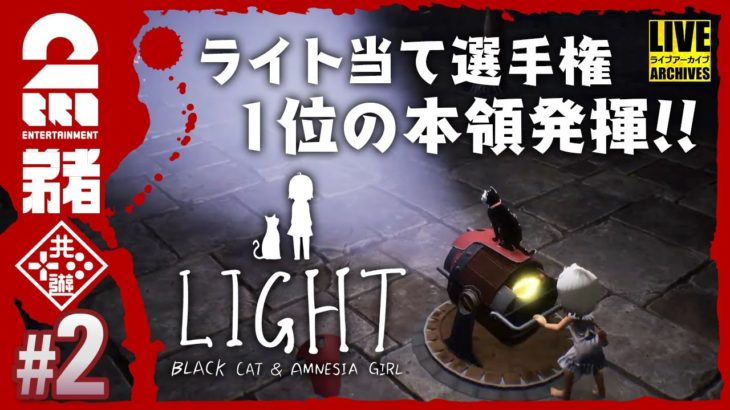 #2【ライト当て選手権】弟者の「LIGHT：Black Cat & Amnesia Girl」【2BRO.】