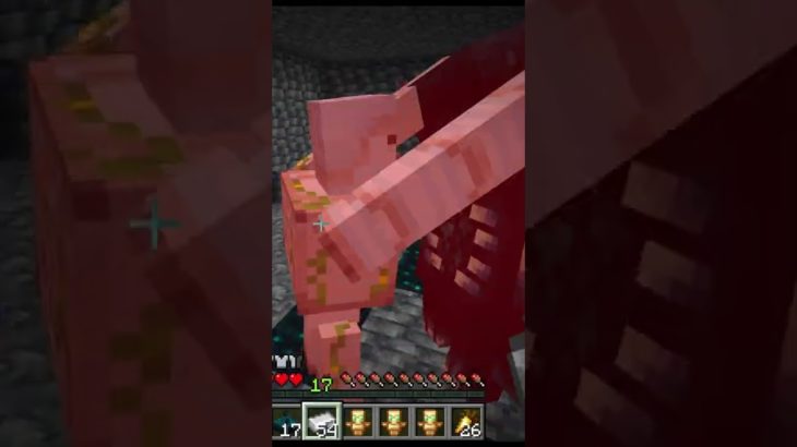 課金すればウォーデン楽勝に倒せる説！！【Minecraft】#shorts