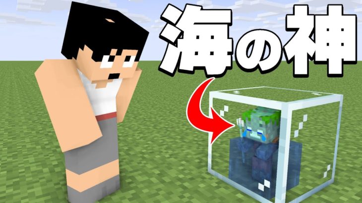 海の神に噴水付きの家をプレゼントしてみた！！PART241【マイクラ】