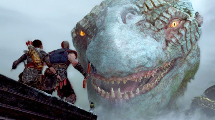 湖に住む「世界一大きい主」がヤバすぎる –  神ゲー「 ゴッド・オブ・ウォー – God of War 」Part2