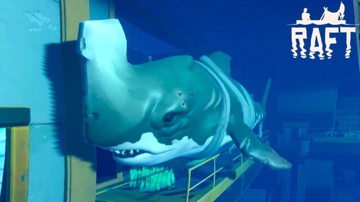 超巨大ザメと死闘！新チャプターの要素がヤバすぎるイカダ漂流生活ゲーム 「 Raft 正式リリース 」 Part8