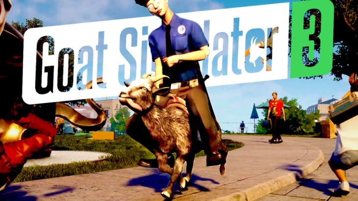 世界で大流行した「ヤギが主人公のゲーム」の続編がヤバすぎる【 Goat Simulator 3 】