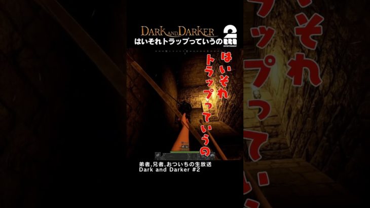 はいそれトラップっていうの【Dark and Darker】 #shorts