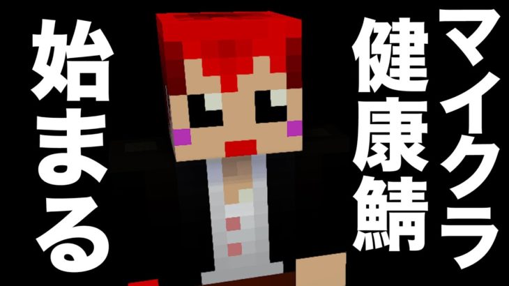 【10日目 #マイクラ健康鯖 】まったり生活【赤髪のとも】