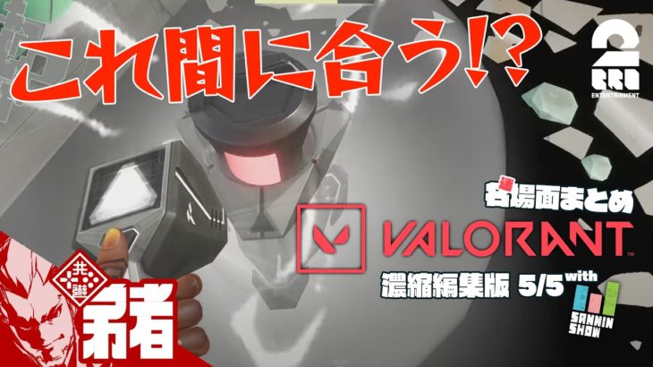 【間に合う?間に合わない!!】弟者,ドンピシャ,鉄塔,ぺちゃんこの「VALORANT(ヴァロラント)」濃縮編集版 4/5【2BRO.】