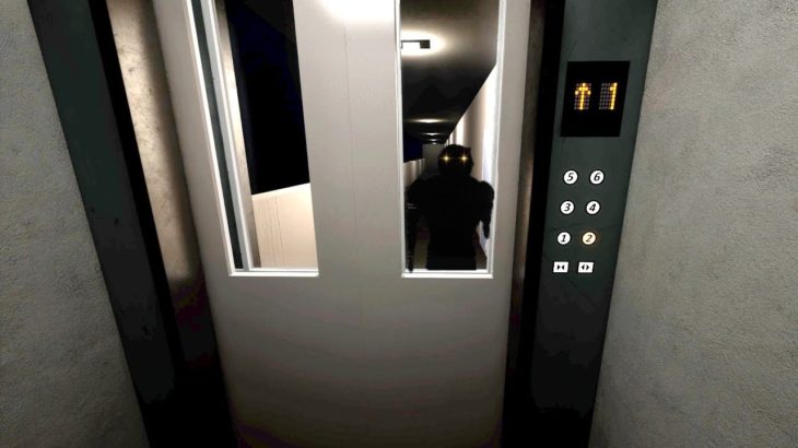 異世界のマンションにある「奇妙すぎるエレベーター」が題材のホラーゲーム