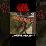 この井戸呪われてる…?【The Texas Chain Saw Massacre | テキサス・チェーンソー】 #shorts