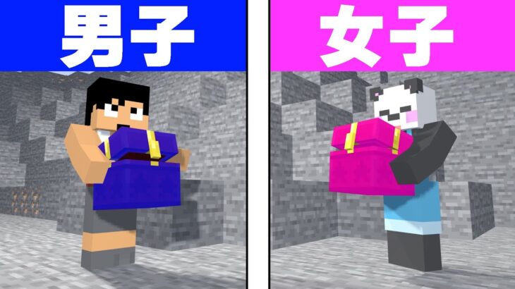 男子と女子がつくる超豪華プレゼント！どっちが人気！？PART273【マイクラ.アツクラ】