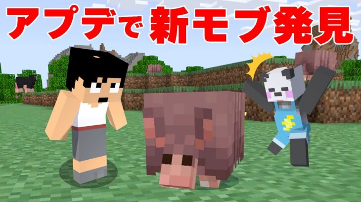 【マイクラ1.21】アルマジロきたぁぁぁぁぁぁ！！！