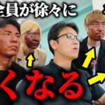 【ドッキリ】部下全員の顔が徐々に黒くなったら上司は気付くのか？