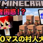 #VCRマイクラ 第1話サーバー開始直後に村人1000マス&1時間の大移動!?【赤髪のとも視点】