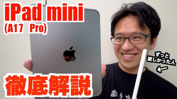 これが最終進化系…？！念願のiPad miniを徹底解説！