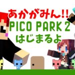 【PICO PARK2】前代未聞!!ゴールを素通りするソーラさんｗ【ピコパーク2/赤髪のとも/あかがみん】