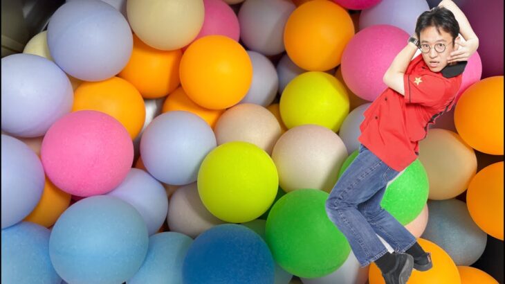 マックスむらいのピンポン玉チャレンジ[Ping Pong Ball Challenge]