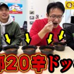 CoCo壱カレーの辛さ当てクイズで『実は全部20辛』ドッキリを仕掛けた結果wwww【CoCo壱番屋】