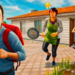 恐ろしいほど暴力的な両親によって監禁された少年が脱出を目指すゲーム【SchoolBoy Runaway】