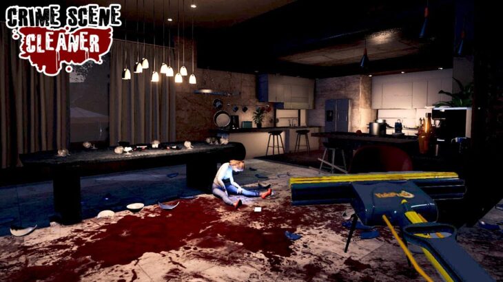 絶対にヤバい事件が起こった現場をお掃除するゲームやる【Crime Scene Cleaner】