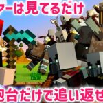 【MODマイクラLIVE】自分の村を邪悪な村人から全自動で守りぬく事はできるのか!?【赤髪のとも】
