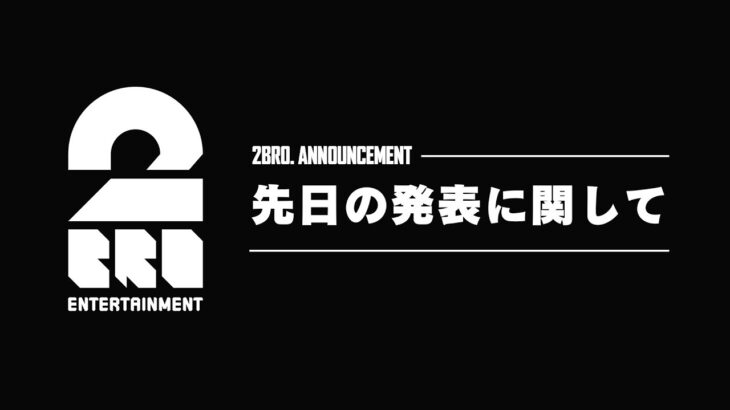先日の発表に関して