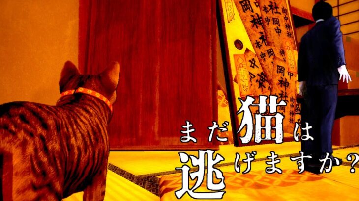 猫になって古民家で起きた悲劇の事件の真相を探るホラーゲーム【まだ猫は逃げますか？】