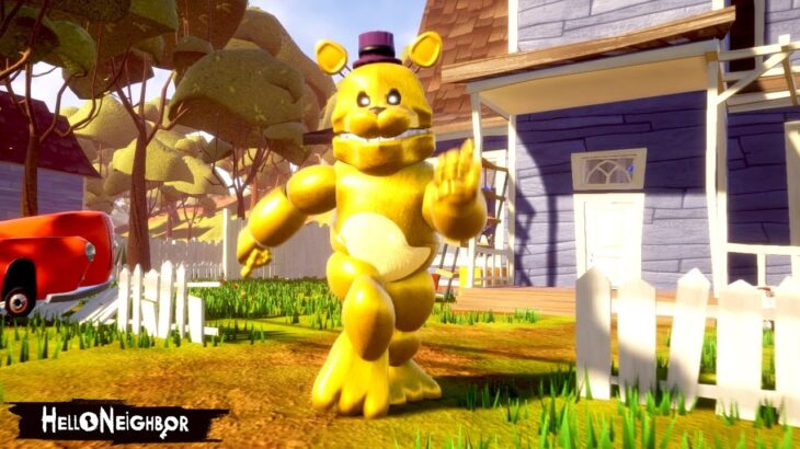 トラウマ級の超高速で襲ってくる隣人さんのゲームが笑える【Hello Neighbor × Five Nights at Freddy’s】
